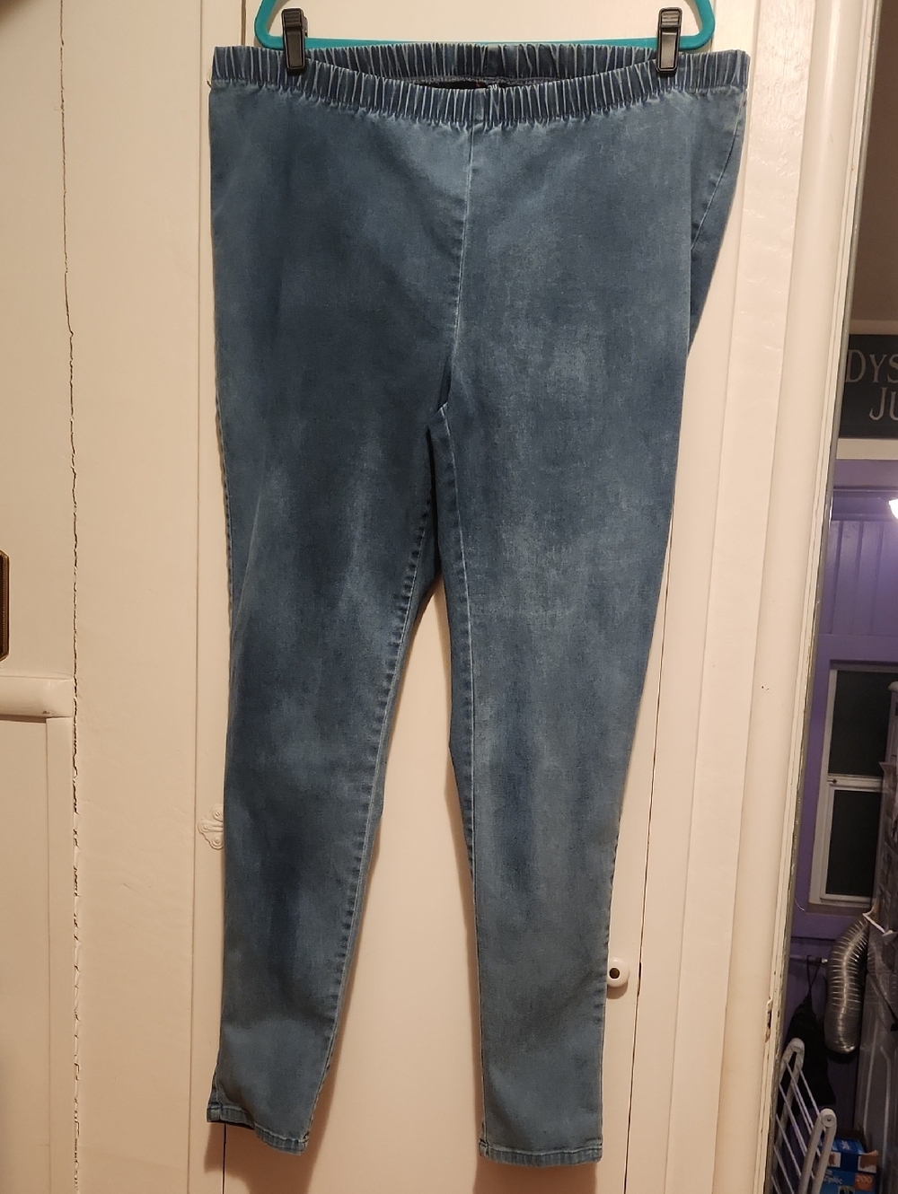 🔥Denim 24/7 18T Like New Light Blue Stretch Jeggings